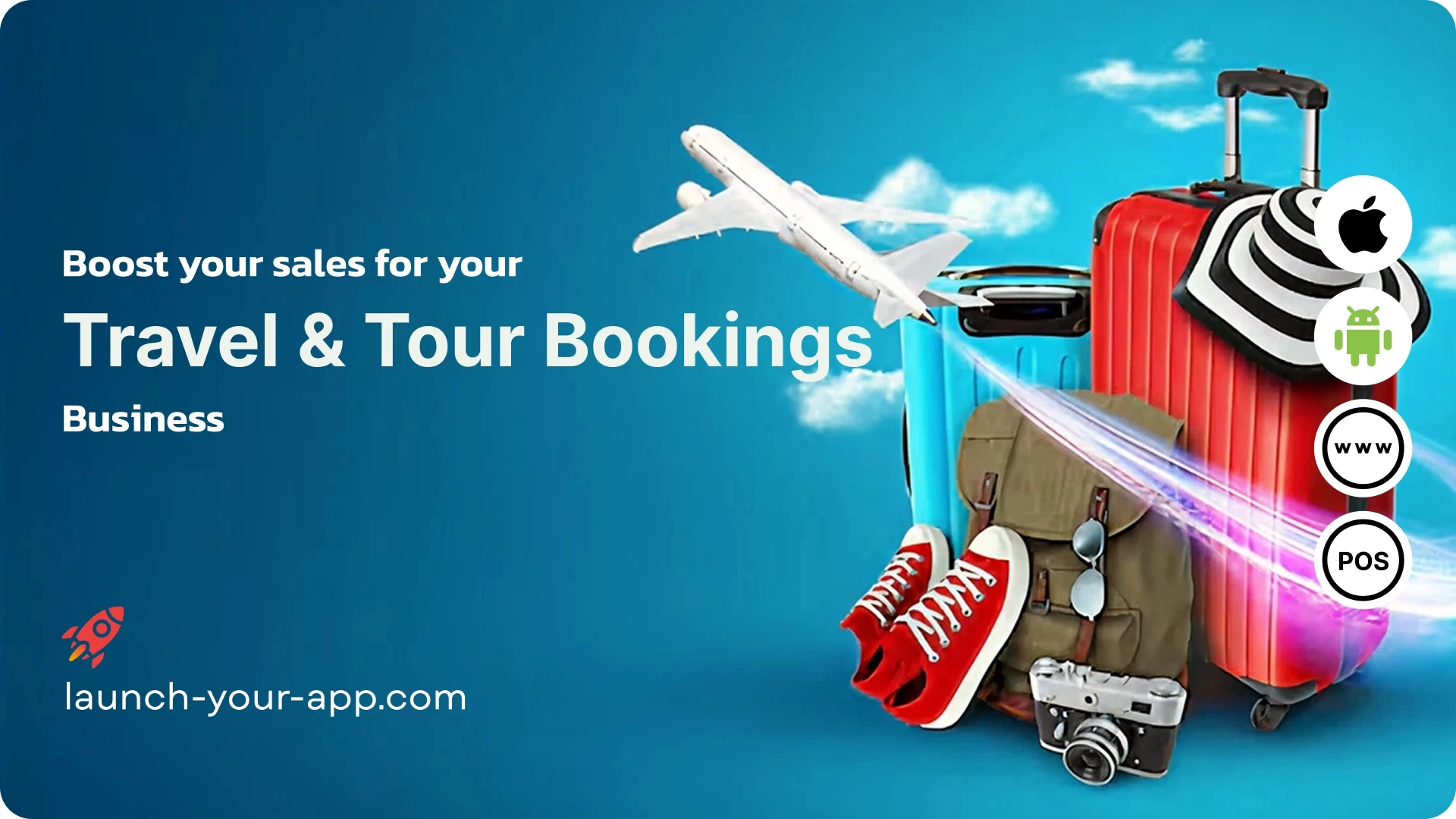 Travel and Tour Booking Mobile App Builder - Launch Your App